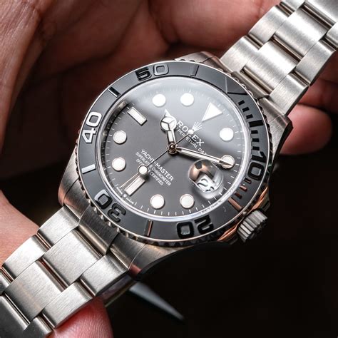 rolex yacht master 42 titanium chrono24|Rolex Yacht-Master price list.